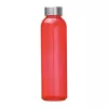 Üveg ivópalack, 500 ml (ø 6,1 × 21,9 cm, Piros)