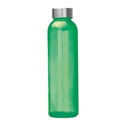 Üveg ivópalack, 500 ml (ø 6,1 × 21,9 cm, Zöld)