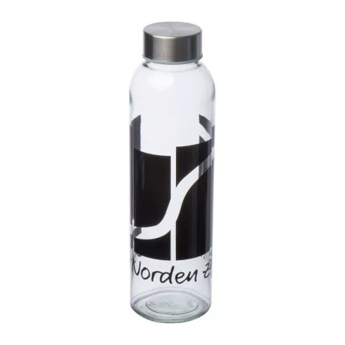 Üveg ivópalack, 500 ml (ø 6,1 × 21,9 cm, Áttetsző)