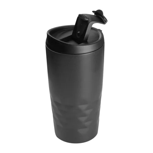 Exkluzív termoszbögre, 300 ml (ø 8 × 16,5 cm, Sötétszürke)