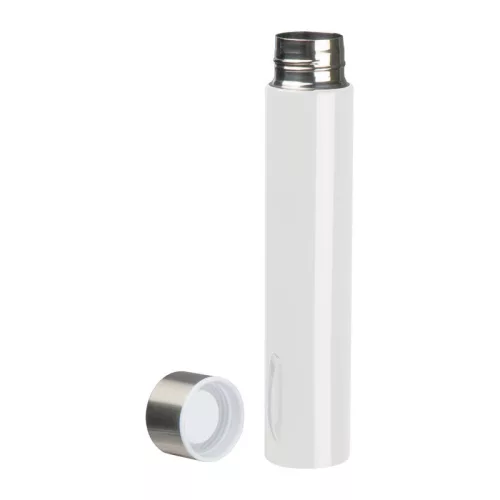 Fém termosz, 310 ml (ø 4,8 × 25 cm, Fehér)