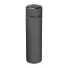 Hőmérséklet kijelzős termosz, 450 ml (ø 6,3 x 23,3 cm, Fekete)