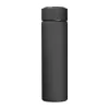 Hőmérséklet kijelzős termosz, 450 ml (ø 6,3 x 23,3 cm, Fekete)