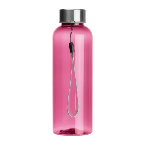 RPET ivópalack, 500 ml (ø 6,5 × 19,6 cm, Rózsaszín)
