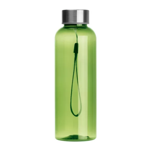 RPET ivópalack, 500 ml (ø 6,5 × 19,6 cm, Világos Zöld)