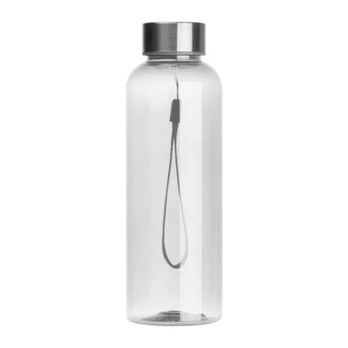 RPET ivópalack, 500 ml (ø 6,5 × 19,6 cm, Áttetsző)