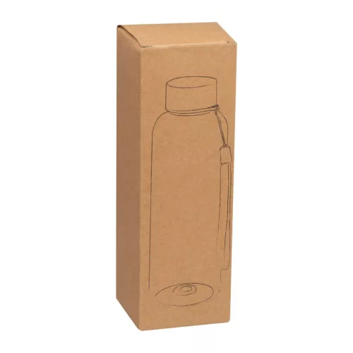 RPET ivópalack, 500 ml (ø 6,5 × 19,6 cm, Áttetsző)
