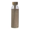 Üveg ivópalack juta tokban, 500 ml