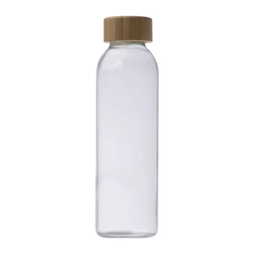 Üveg ivópalack juta tokban, 500 ml