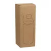 Üveg ivópalack neoprén tokban, 1000 ml (ø 8,5 × 24,5 cm, Fekete)