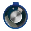 Üveg ivópalack neoprén tokban, 1000 ml (ø 8,5 × 24,5 cm, Kék)