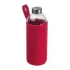 Üveg ivópalack neoprén tokban, 1000 ml (ø 8,5 × 24,5 cm, Piros)