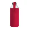 Üveg ivópalack neoprén tokban, 1000 ml (ø 8,5 × 24,5 cm, Piros)
