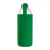 Üveg ivópalack neoprén tokban, 1000 ml (ø 8,5 × 24,5 cm, Zöld)