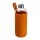 Üveg ivópalack neoprén tokban, 1000 ml (ø 8,5 × 24,5 cm, Narancssárga)