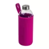 Üveg ivópalack neoprén tokban, 1000 ml (ø 8,5 × 24,5 cm, Rózsaszín)