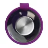 Üveg ivópalack neoprén tokban, 1000 ml (ø 8,5 × 24,5 cm, Lila)