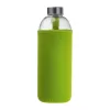 Üveg ivópalack neoprén tokban, 1000 ml (ø 8,5 × 24,5 cm, Világos Zöld)