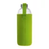 Üveg ivópalack neoprén tokban, 1000 ml (ø 8,5 × 24,5 cm, Világos Zöld)