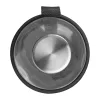 Üveg ivópalack neoprén tokban, 1000 ml (ø 8,5 x 24,5 cm, Sötétszürke)