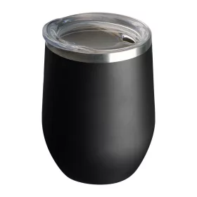   Vákuumszigetelt termoszbögre, 300 ml (ø 8 × 11,2 cm, Fekete)