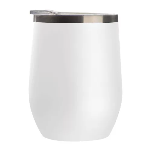 Vákuumszigetelt termoszbögre, 300 ml (ø 8 × 11,2 cm, Fehér)