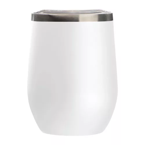 Vákuumszigetelt termoszbögre, 300 ml (ø 8 × 11,2 cm, Fehér)