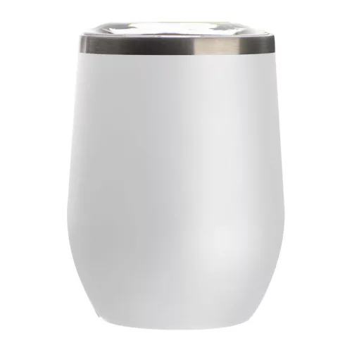 Vákuumszigetelt termoszbögre, 300 ml (ø 8 × 11,2 cm, Fehér)