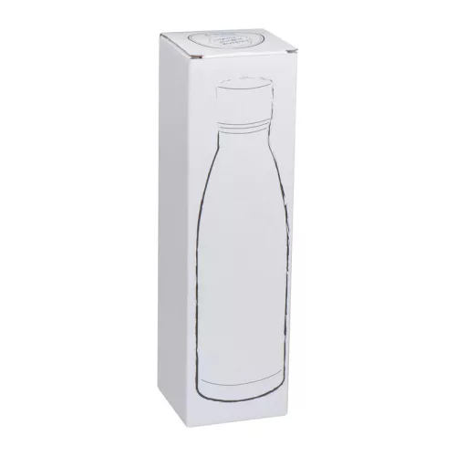 Duplafalú termosz, 500 ml (ø 7 × 24,7 cm, Fekete)