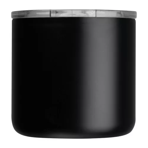Rozsdamentes acél termoszbögre, 300 ml (ø 8,8 × 8,5 cm, Fekete)