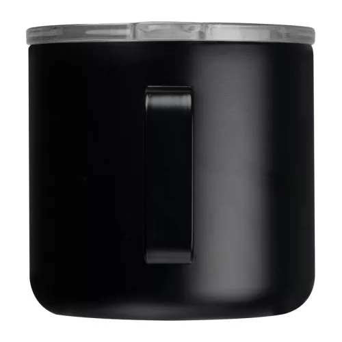 Rozsdamentes acél termoszbögre, 300 ml (ø 8,8 × 8,5 cm, Fekete)