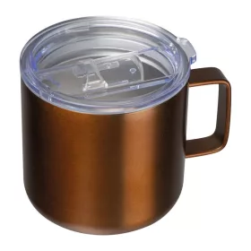  Rozsdamentes acél termoszbögre, 300 ml (ø 8,8 × 8,5 cm, Rozé)