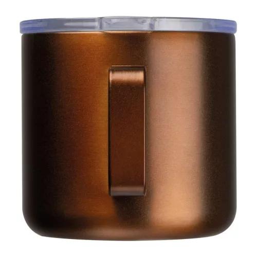 Rozsdamentes acél termoszbögre, 300 ml (ø 8,8 × 8,5 cm, Rozé)