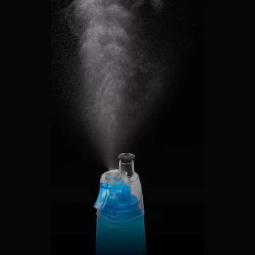 Ivópalack és hűsítőspray, 700 ml (ø 7 × 28,2 cm, Kék)