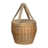 Mark Twain rattan piknik kosár