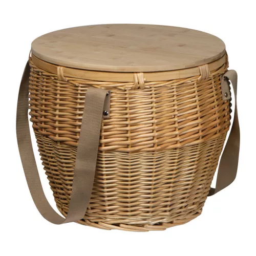 Mark Twain rattan piknik kosár