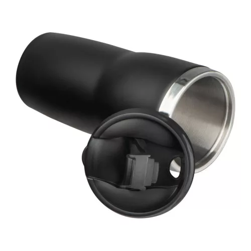 Rozsdamentes acél termoszbögre, 480 ml (ø 8,3 × 19 cm, Fekete)
