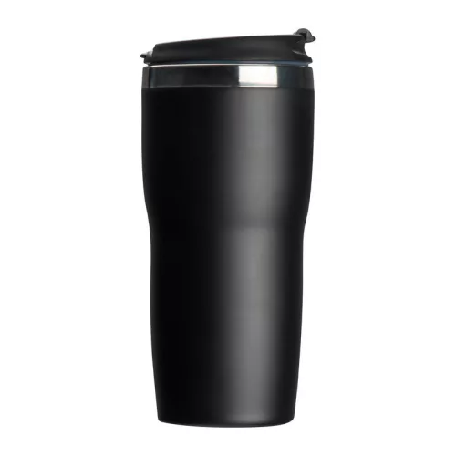 Rozsdamentes acél termoszbögre, 480 ml (ø 8,3 × 19 cm, Fekete)
