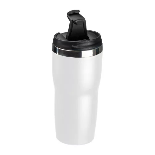 Rozsdamentes acél termoszbögre, 480 ml (ø 8,3 × 19 cm, Fehér)