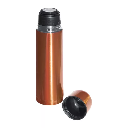 Rozsdamentes acél termosz, 500 ml (ø 7 × 23,5 cm, Narancssárga)