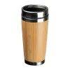 Bambusz termosz és bögre szett, 400+350 ml