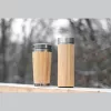 Bambusz termosz és bögre szett, 400+350 ml
