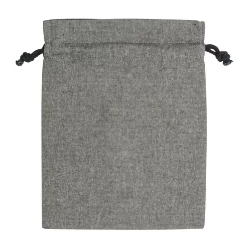 Közepes méretű zsinóros szütyő (Sötétszürke)