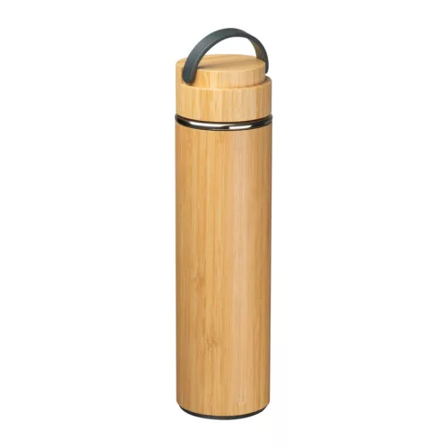 Bambusz termosz teaszűrővel, 500 ml
