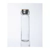 Üveg ivópalack neoprén tokban, 600 ml (ø 7 x 24,5 cm, Fekete)