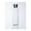 Üveg ivópalack neoprén tokban, 600 ml (ø 7 x 24,5 cm, Fekete)
