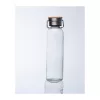 Üveg ivópalack neoprén tokban, 600 ml (ø 7 x 24,5 cm, Fekete)