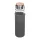 Üveg ivópalack neoprén tokban, 600 ml (ø 7 x 24,5 cm, Szürke)