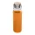 Üveg ivópalack neoprén tokban, 600 ml (ø 7 x 24,5 cm, Narancssárga)