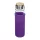 Üveg ivópalack neoprén tokban, 600 ml (ø 7 x 24,5 cm, Lila)